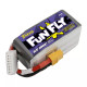 4X Tattu 1300mAh 100C 22.2V 6S Lipo Batería XT60 Enchufe Para FPV