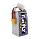 4X Tattu 1300mAh 100C 22.2V 6S Lipo Batería XT60 Enchufe Para FPV
