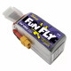 4X Tattu 1300mAh 100C 22.2V 6S Lipo Batería XT60 Enchufe Para FPV
